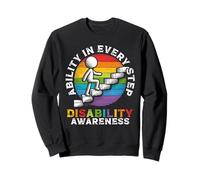 Ability In Every Step Disability Awareness Sweatshirt