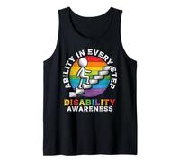 Ability in Every Step Disability Awareness Tank Top