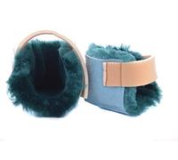 Ability Superstore Green Sheepskin Heel Protectors