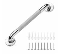 Abimars Bathroom Grab Rails 500mm, 304 Stainless Steel Shower Hand Rail for Elderly Anti-Slip Grip Safety Shower Hand Rail for Bath, Toilet & Stairs