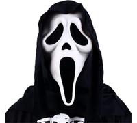 ABIN Halloween Ghostface Mask - Scream Costume, Latex Horror Mask, Terrifier for Carnival