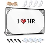 Abipuir Garage Signs for Men Vintage I Love Hr Tin Sign Office Tin Sign Tiki Bar for Outside Patio (Color : Colour, Size : 20X30CM)