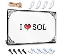 Abipuir Garage Signs Funny I Love Sol Tin Sign Bar Wall Decor Metal Sign Funny (Color : Colour, Size : 30X40CM)