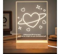 ABirdon Personalised Baby Gift,Custom Nursery Night Light, Baptism Keepsake Bedroom Lamp, Unique Birthday Gift for Kids, Children’s Holiday Present, Christmas Christening Gifts