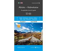 Abisko Kebnekaise Kungsleden 1 map + guide (1): Kungsleden Map & Guide (Outdoorkartan 50)