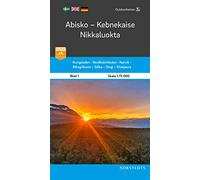 Abisko / Kebnekaise / Nikkaluokta outdoor fjäll (1): Outdoorkartan North