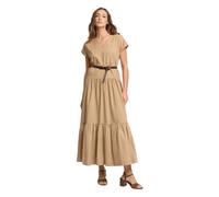 Abito a balze con cintura - female - Kocca - Midi Dresses - Beige - S - Dresses S