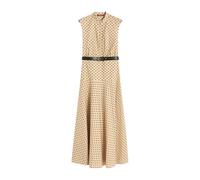 Abito chemisier lungo smanicato - female - Max Mara Studio - Midi Dresses - Beige - XS - Dresses XS