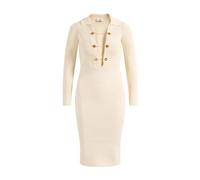 Abito di Maglia - female - Elisabetta Franchi - Knitted Dresses - Beige - M - Dresses M