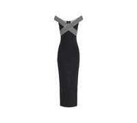 Abito di Maglia - female - Elisabetta Franchi - Knitted Dresses - Black - M - Dresses M