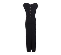 Abito di Maglia - female - Elisabetta Franchi - Maxi Dresses - Black - XL - Dresses XL