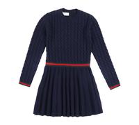 Abito in maglia di lana - female - Gucci - Dresses - Blue - 4 Y - Kids 4 Y