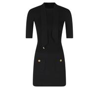 Abito IN Maglia - female - Elisabetta Franchi - Midi Dresses - Black - S - Dresses S