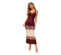 Abito in maglia lungo sfumato - female - Akep - Knitted Dresses - Multicolor - L - Dresses L