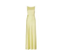 Abito lungo in raso - female - Liu Jo - Gowns - Yellow - XL - Dresses XL