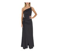 Abito Lungo Monospalla - female - Rinascimento - Gowns - Black - XL - Dresses XL