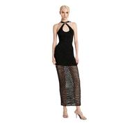 Abito lurex in maglia con crochet - female - Simona Corsellini - Gowns - Black - S - Dresses S