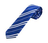 Abitoncc Wizard Tie Fancy Dress Tie for World Book Day Outfit Halloween Costume Fancy Dress Tie for Wizard Theme Party School Uniform Tie Soft Halloween Party Costume Accessory Blue