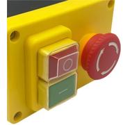 ABJT KJD17D 250V 16A Electromagnetic Push Button Switch Emergency Stop Switches for Electric Tools & Machine Tool Equipment