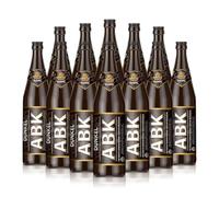 ABK Dunkel Bavarian Dark Lager - 5%, 12 X 500ml Pack - Dark, Rich and Fruity Aromatic Beer with Notes of Caramel and Dark Chocolate