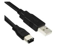 ABKMXZKD 300cm 1.8M 1.2M Standard Copper Wire IEEE400 1394 Firewire USB AM to 6P Cable USB to 1394 6pin Sound Card Connection Cable Cord(4.5M)