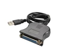 ABKMXZKD USB DB25 25Pin Male to Female Printer Parallel Port IEEE 1284 LPT Adapter Converter Cable Cord Parallel Port Converter H8WD
