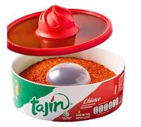 ABL Supplies Tajin Seasoning Glass Rimmer | Mexican Margarita Salt Rimmer | Fruit Seasoning for Drinks & Cocktails 120g