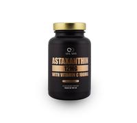 Ablabs Astaxanthin 12 mg Capsules with Vitamin C - Natural Astaxanthin from Haematococcus pluvialis - High-Strength Vegan Dietary Supplement