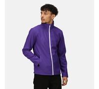 Regatta Professional Mens Ablaze Printable Softshell Jacket, Vibrant Purple(bk), XL EU