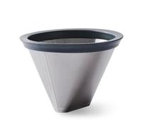Able NUMBER FOUR: Precision Reusable Coffee Filters, Durable Metal Coffee Filter Compatible with Any Number 4 Brew Basket, Brewing System Accessory, Optimizes Extraction, Reduces Sediment, Pack of 1
