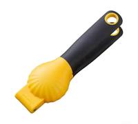 Able to Open Various Sizes of Nuts A Reliable Stainless Steel Chestnut Cracker (Yellow)