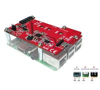 Ableconn PIUSB-M2S USB to M.2 SATA SSD Converter Stackable Board for Raspberry Pi