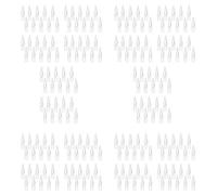 Abledance 200Pcs Nasal Bottle, 10ML Clear Small Empty Nose Bottle Reusable Fine Mist Sprayers for Travel