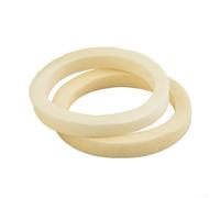 Ableholy 1 Pair 32mm Sponge Foam Rings Oil Seal for RockShox Front Fork White Dust Wiper Seals Absorb Dirt and Lubricate Bearings(35MM)