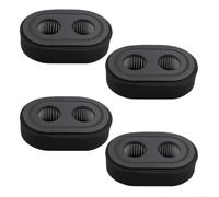 Ableholy 4pcs Lawn Mower Air Filter Element Compatible with Part# 593260 798452, High Efficiency Replacement Parts for Garden Yard Maintenance