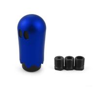 Ableholy 86mm Gear Shift Knob with Fun Design for Manual Transmission, Comes with 3 Adapters (8mm, 10mm, 12mm) for Convenient Setup (Bule)