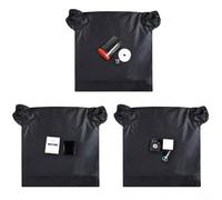 Ableholy Double Layered Darkroom Bag for Easy Film Loading Lightweight and Compact Design (Black L)