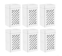 Ableholy Silver for ion Module Kit Compatible with for dreame Q10 Ultra Roller & for x50 Pro Tracked Edition Deodorizing Replacement Accessory for Robot Vacuum(6PCS)
