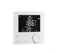 Ableholy Smart WiFi Thermostat with Rotary Knob Weekly Programmable 6-Event Schedule, Voice Control via for tuya App for Alexa & Assistant, Digital Floor Heating Temperature Controller