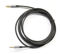 ABLET 200cm Gold Plated Design 3.5mm to 2.5mm Male Car Auxiliary Cable Cord Headphone audio Cable Compatible with Bose headphone, for JBL headphone, Smartphone Tablet MP3 Player Black