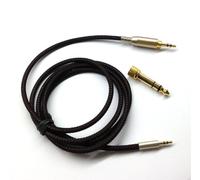 ABLET Replacement Audio Upgrade Cable Compatible with Sennheiser Momentum 4, ACCENTUM, PXC550, PXC550 ii, PXC480, ACCENTUM Plus Headphones 1.2meters/4feet with 6.35mm Adapter