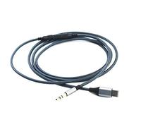 ABLET USB C to 3.5mm Audio Cable Remote Volume Mic Compatible with Sony/Philips/Skullcandy headphones for car aux/audio players with 3.5mm port, Compatible with iPhone 17/16/15, Compatible with iPad