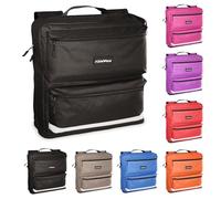 AbleWear Black Mobility Scooter Bag | Expandable Storage | Disability Aids | Electric Mobility Scooter Bag