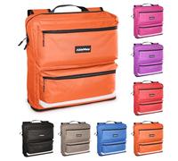 AbleWear Orange Mobility Scooter Bag - Expandable Storage, Disability Aids, Electric Mobility Scooter Bag