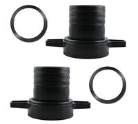 abliubale 3 inch Plastic Hose Connector Compatible with Harbor Freight Predator 3 Inch 63406 56162 Pump Fits for Honda WB30XT3A WT30XK4A Water Pump,and 3 inch general Gasoline Water Pumps Pack of 2