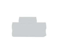 ABLNLPYOC 100Pcs D-STTB-2.5 End Cover for STTB 2.5 Double-Level Terminal Block Strip 2.5mm Wire Din Rail Connector D-STTB2.5 Barrier Plate