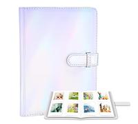 Ablus 128 Pockets Mini Photo Album for Fujifilm Instax Mini Camera, Polaroid Snap, Z2300, SocialMatic Instant Cameras & Zip Instant Printer (Magic Silver)