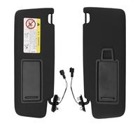 ABMA-Car Front Sun Visor Panel With Makeup Mirror Compatible For VW Jetta Golf 7 MK7 T-Cross Passat B8 5GG857551 5GG857552,Car Front Sun Vi