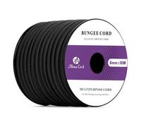 Abma Cord Bungee Cord 6mm 10M Elastic Shock Cord 100% Stretch Bungee Rope