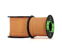 Abma Cord Paracord 100 lbs 2mm 100% Nylon 30M - Neon Orange & Neon Green